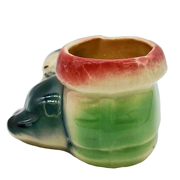 Sleeping Kitten/Cat Shoe Boot Planter Napping VTG - Picture 2 of 5